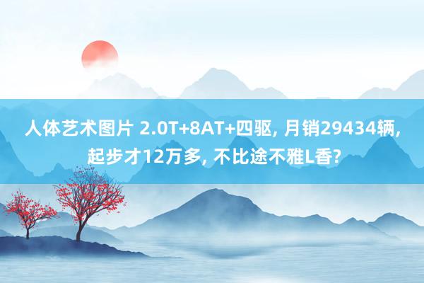 人体艺术图片 2.0T+8AT+四驱， 月销29434辆， 起步才12万多， 不比途不雅L香?